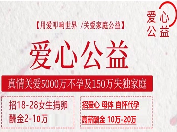 天元捐卵助孕生子 爱心志愿者招募